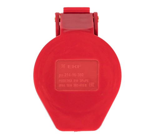 EKF ps-214-16-380 Розетка переносная 214 3Р+РЕ 16А 380В IP44 EKF PROxima EKF ps-214-16-380 Розетка переносная 214 3Р+РЕ 16А 380В IP44 EKF PROxima