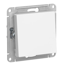 Systeme electric ATN000161 ATLASDESIGN 1-клавишный ПЕРЕКЛЮЧАТЕЛЬ, сх.6, 10АХ, механизм, БЕЛЫЙ