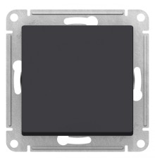 Systeme electric ATN441061 ATLASDESIGN AQUA 1-клавишный ПЕРЕКЛЮЧАТЕЛЬ IP44, сх.6, 10АХ, механизм, КАРБОН