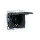 IEK BR-R16-16-K53 BRITE Роз. с з/к/ш с кр. 16А IP20 РСбш10-3-БрГ граф.