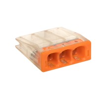 EKF plc-smk-2273-243 Строительно-монтажная клемма СМК 2273-243 (с пастой) 3 отверстия 0,5-2.5мм2 EKF PROxima