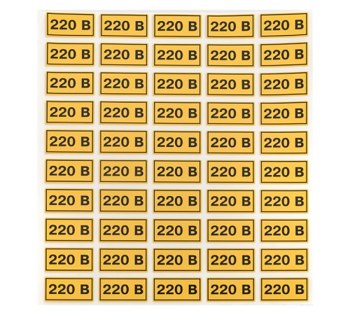 EKF an-2-18 Наклейка "220В" (20х40мм.) EKF PROxima EKF an-2-18 Наклейка "220В" (20х40мм.) EKF PROxima