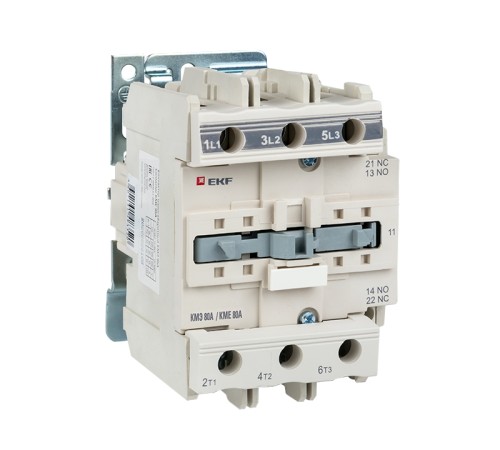 Контактор КМЭ 80А 220В NO+NC EKF ctr-s-80-220