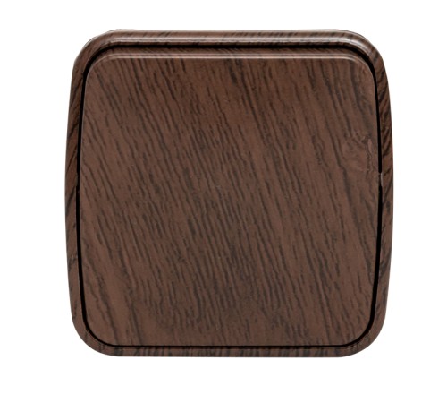 EKF EGV10-021-40 Выключатель 1-клавишный ОП Минск 10А тёмное дерево EKF