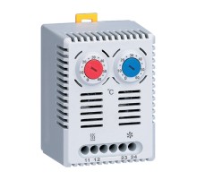 EKF T2C10M Термостат NO+NC (охлаждение и обогрев) на DIN-рейку 10A 230В IP20 EKF PROxima