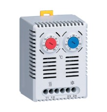 EKF T2C10M Термостат NO+NC (охлаждение и обогрев) на DIN-рейку 10A 230В IP20 EKF PROxima