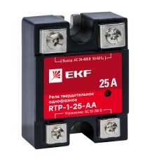 Реле твердотельное однофазное RTP-25-AA EKF       PROxima