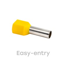 EKF nhvi2-6.0-14 Наконечник штыревой втулочный изолированный НШвИ(2)  6,0-14 (50шт.) EKF PROxima