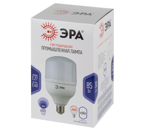 ЭРА Б0032088 Светодиодная лампа LED POWER (T140) 85W-6500-E27/E40 ЭРА Б0032088 Светодиодная лампа LED POWER (T140) 85W-6500-E27/E40