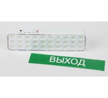 Светильник светодиодный аварийный непостоянный DBA-102-0-20 30LED 5ч IP20 выход (40/1920) ЭРА Б0044395