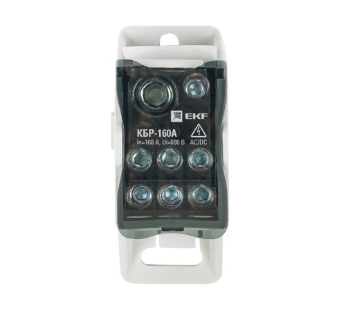 EKF plc-kbr160 Блок распределительный КБР на DIN-рейку и монтажную панель 160A EKF PROxima