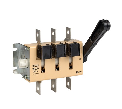 Выключатель-разъединитель ВР32У-35А31220 250А 1 направление с дугогасительными камерами несъемная левая/правая рукоятка MAXima