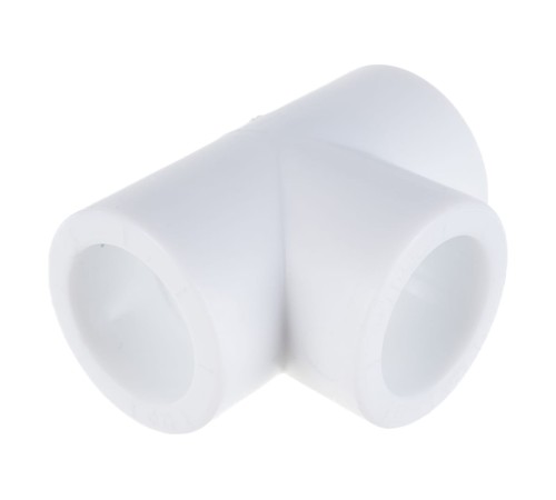 Тройник полипропиленовый PPR 32мм белый