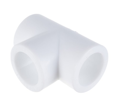Тройник полипропиленовый PPR 32мм белый