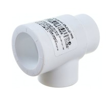 Тройник полипропиленовый PPR переходной 25х20х20мм белый