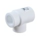 Тройник полипропиленовый PPR переходной 25х20х20мм белый