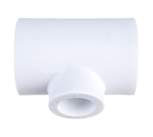 Тройник полипропиленовый PPR переходной 32х20х32мм белый