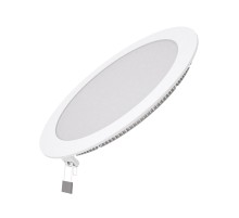 Светильник светодиодный встраиаемый LED ДВО 18 Вт 1200 Лм 3000К IP20 d225х22 мм монт d210 мм Slim Gauss Gauss 939111118