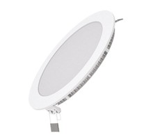 Светильник светодиодный встраиаемый LED ДВО 15 Вт 1100 Лм 4000К IP20 d170х22 мм монт d155 мм Slim Gauss Gauss 939111215