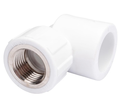 Угольник ВР 25х3/4'комбинированный, полипропиленовый