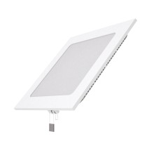 Светильник светодиодный встраиаемый LED ДВО 12 Вт 880 Лм 4000К IP20 170х170х22 мм монт разм 155 х 155 мм Slim Gauss Gauss 940111212