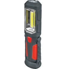 Фонарь светодиодный NPT-W06-3AA 0.5Вт LED+3Вт COB LED пластик
