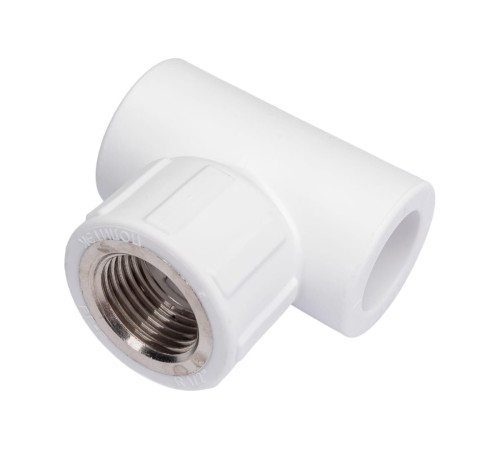 Тройник полипропиленовый PPR комбинированный  ВР 20x1/2'