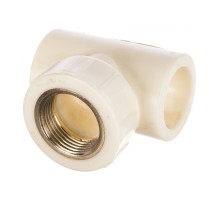 Тройник полипропиленовый PPR комбинированный  ВР 32 х 1'