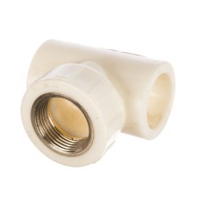 Тройник полипропиленовый PPR комбинированный  ВР 32 х 1'