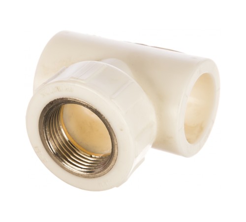 Тройник полипропиленовый PPR комбинированный  ВР 32 х 1'