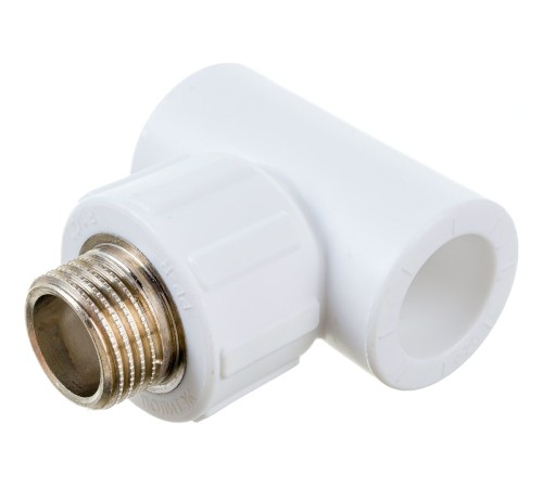 Тройник полипропиленовый PPR комбинированный  НР 25x3/4'