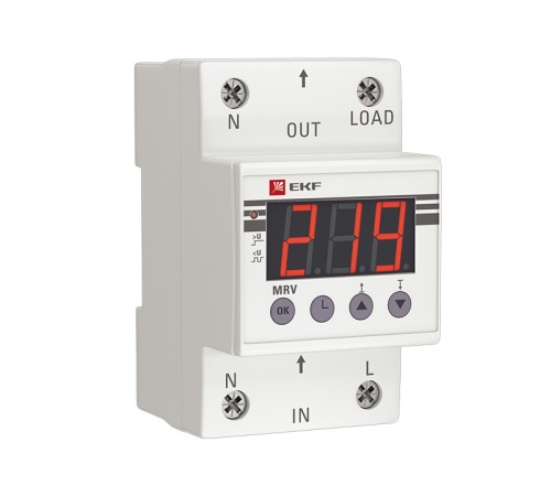 EKF MRV-40A Реле напряжения с дисплеем MRV 40A EKF PROxima EKF MRV-40A Реле напряжения с дисплеем MRV 40A EKF PROxima