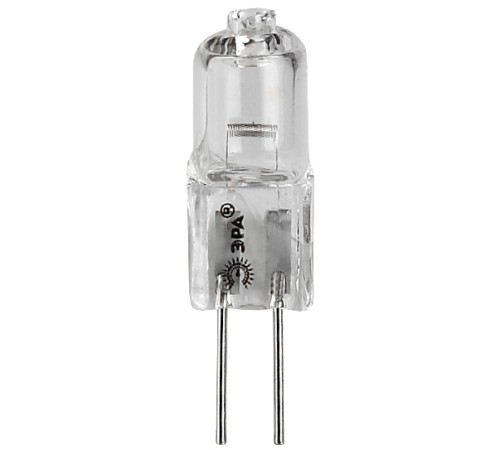 Лампа накаливания галогенная G4-JC-10W-12V (галоген, капсула, 10Вт, нейтр, G4) (100/1000/35000)