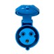 EKF ps-223-32-220 Розетка переносная 223 2Р+РЕ 32А 220В IP44 EKF PROxima