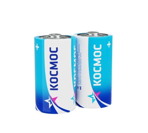 Батарейка  R20 (D) 1.5V Zinc carbon 2S в шринке