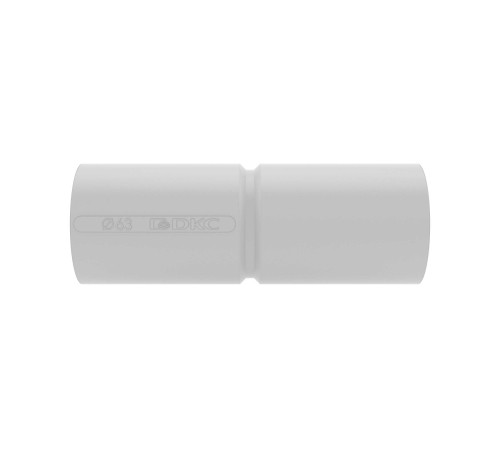 Dkc 54963 Муфта труба-труба с ограничителем, IP40, д.63мм