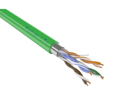 Кабель (провод) ParLan™ F/UTP категория 5e PVCLSнг(A)-LSLTx 4х2х0.52мм Паритет 108773 Кабель (провод) ParLan™ F/UTP категория 5e PVCLSнг(A)-LSLTx 4х2х0.52мм Паритет 108773