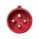 EKF ps-024-32-380 Вилка переносная 024 3Р+РЕ 32А 380В IP44 EKF PROxima