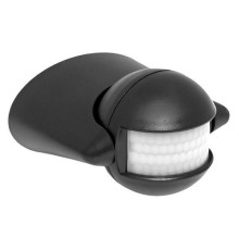 ИК датчик движения наст. 1200Вт 180гр. до 12м IP44 MS-39b черный PROxima