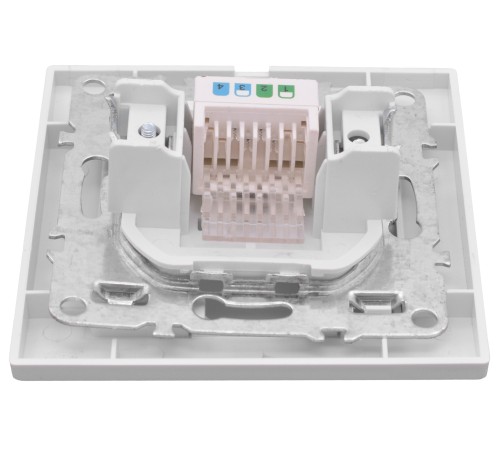 EKF ERK01-035-10 Минск Розетка RJ-45 1-местная СП белая EKF Basic EKF ERK01-035-10 Минск Розетка RJ-45 1-местная СП белая EKF Basic