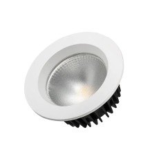 Светодиодный светильник LTD-105WH-FROST-9W Day White 110deg (ARL, IP44 Металл, 3 года)