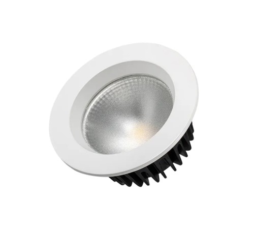 Светодиодный светильник LTD-105WH-FROST-9W Day White 110deg (ARL, IP44 Металл, 3 года)