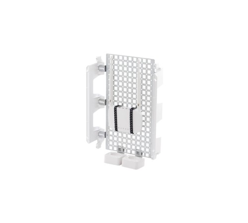 Корпус встраиваемый City9 Box IT 3 ряда 36мод. 2 розетки с бел. дверцей SE EZ9E312P2FIT