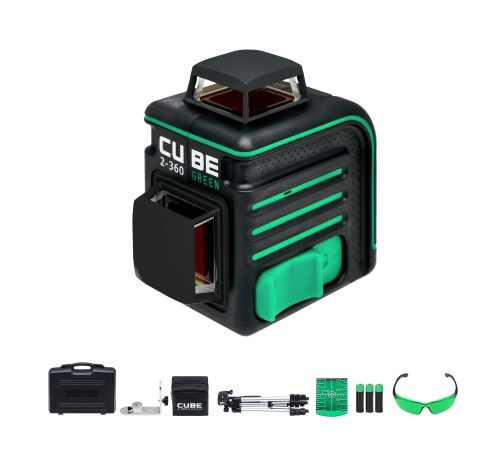 ADA CUBE 2-360 Green Ultimate Edition Построитель лазерных плоскостей [А00471]