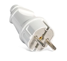 Евровилка прямая белая