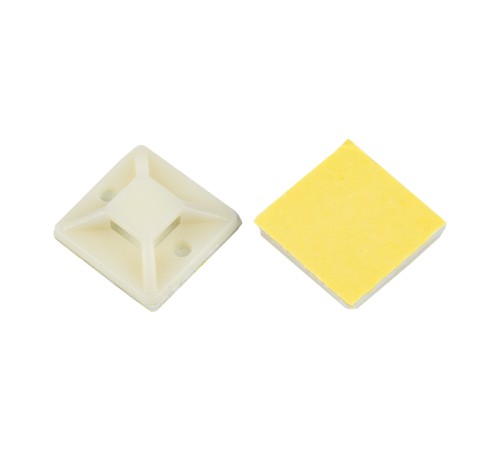 EKF plc-40x40 Площадка самоклеящаяся (40х40мм.) белая (100шт.) EKF PROxima