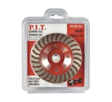 Чашка алмазная шлифовальная однорядная   125x222 мм