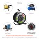 Удлинитель силовой RMx-4es-3x2.5-30m-IP44(KG) на м. катушке c/з 4 гн 30м КГ 3х2.5 RMx-4es-3x2.5-30m-IP44(KG)