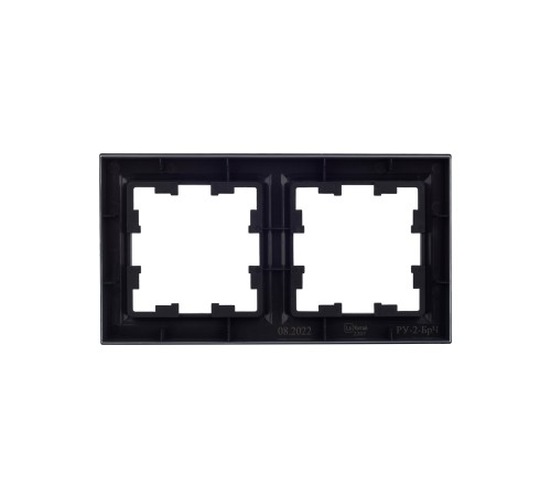 IEK BR-M22-K02 BRITE Рамка 2-мест. РУ-2-БрЧ черн. IEK BR-M22-K02 BRITE Рамка 2-мест. РУ-2-БрЧ черн.