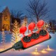 Удлинитель силовой UK-3e-3x1,5-5m-IP44(KG) с заземлением 3 розетки каучук 5м КГ 3х1,5мм2 IP44